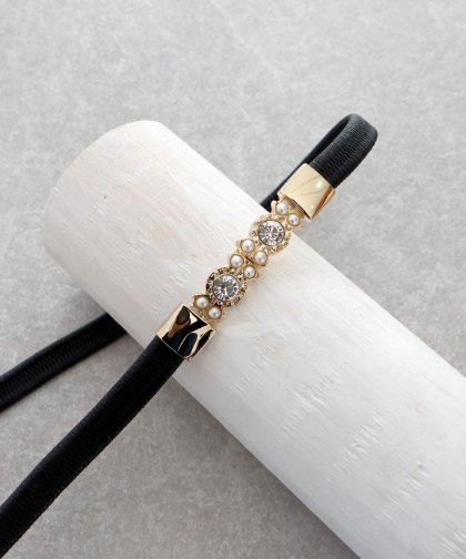 パールバックルゴムベルト【ネコポス】 パールバックルゴムベルト【ネコポス】