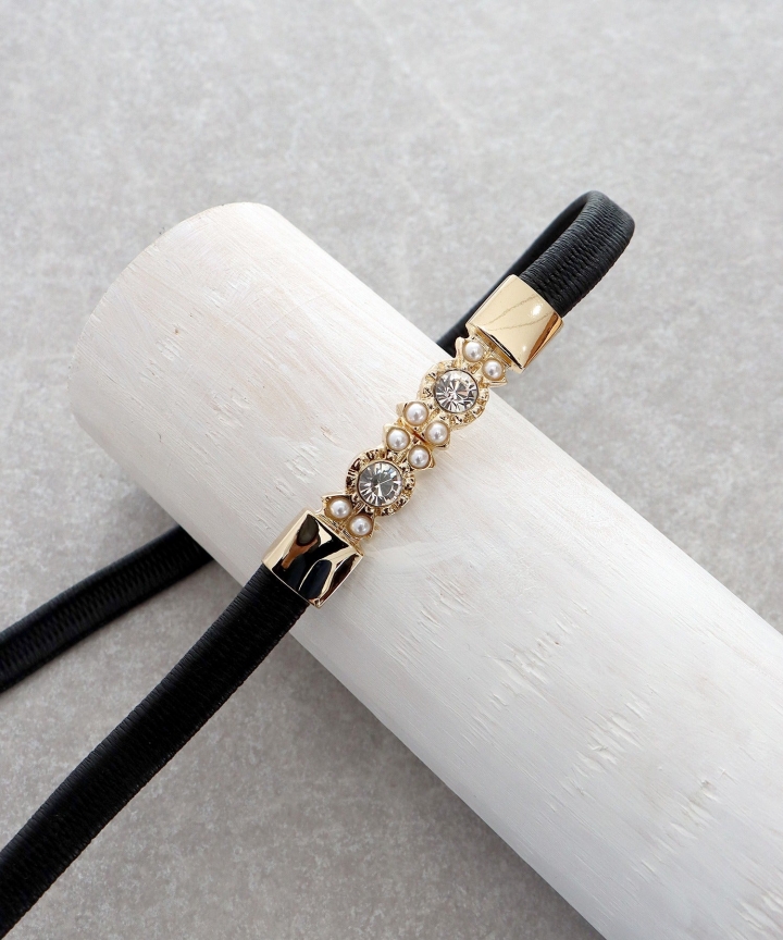 パールバックルゴムベルト【ネコポス】