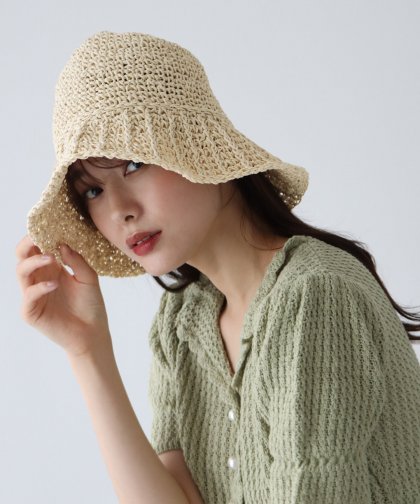 【SALE】ペーパーバケットハット 【SALE】ペーパーバケットハット