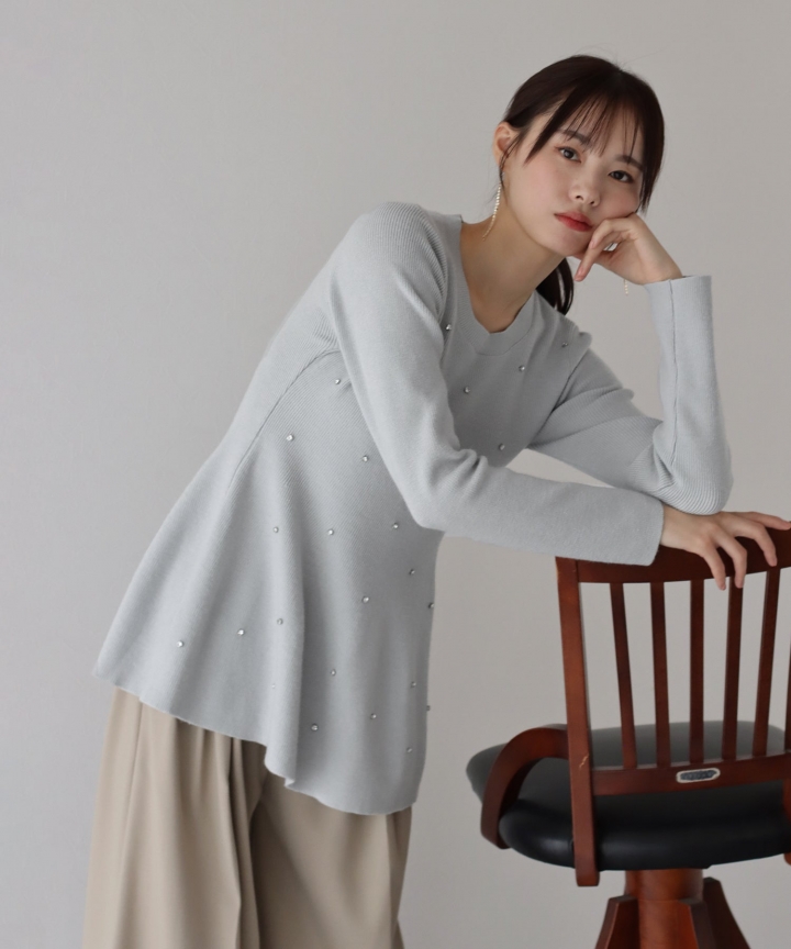 【SALE】ペプラムビジュニット 【SALE】ペプラムビジュニット