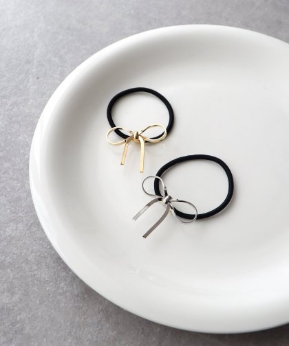 メタルリボンヘアゴム【ネコポス】 メタルリボンヘアゴム【ネコポス】