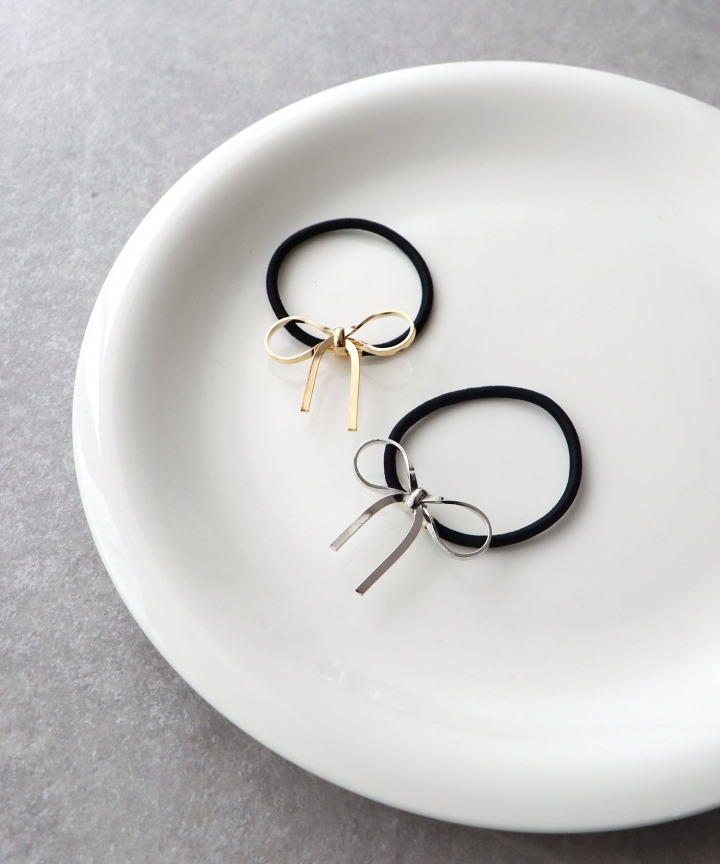 メタルリボンヘアゴム【ネコポス】