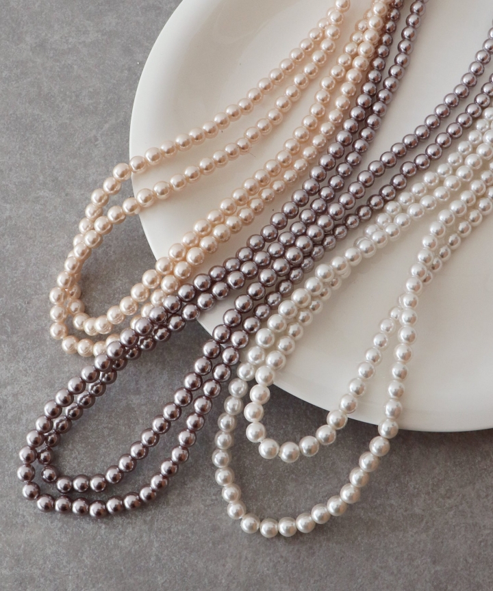 フェイクパール2wayロングネックレス【ネコポス】