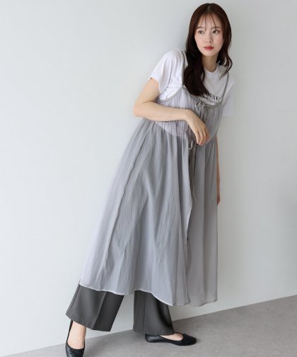 【SALE】シアーキャミワンピース 【SALE】シアーキャミワンピース
