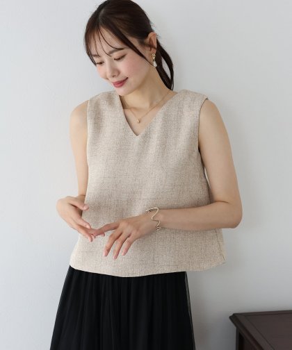 ノースリーブブラウス【ネコポス】 ノースリーブブラウス【ネコポス】