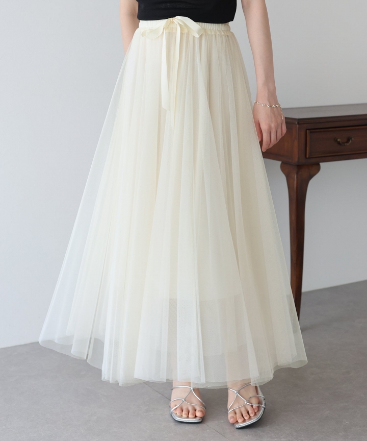【SALE】グラデーションチュールスカート 【SALE】グラデーションチュールスカート