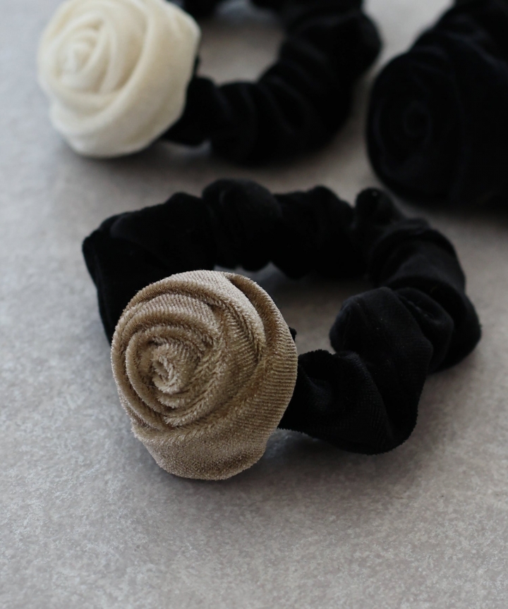 ベロアローズシュシュ【ネコポス】