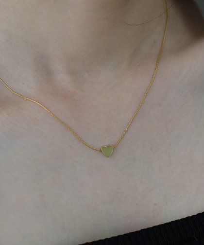 プチハートネックレス / サージカルステンレス【ネコポス】 プチハートネックレス / サージカルステンレス【ネコポス】