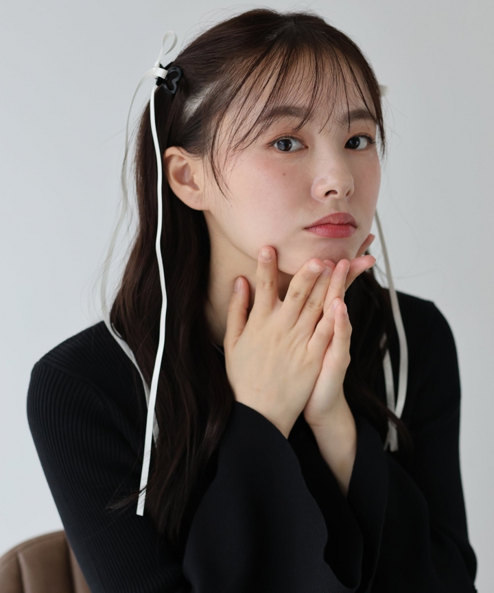 ロングリボンヘアクリップ【ネコポス】