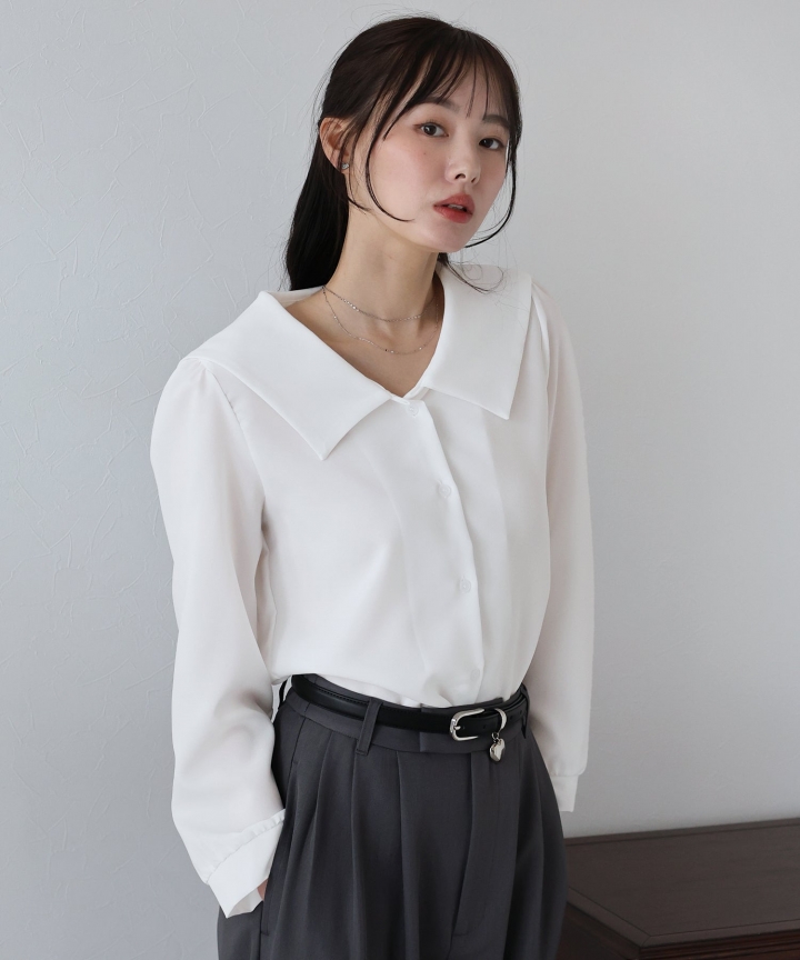 セーラーカラーブラウス【ネコポス】