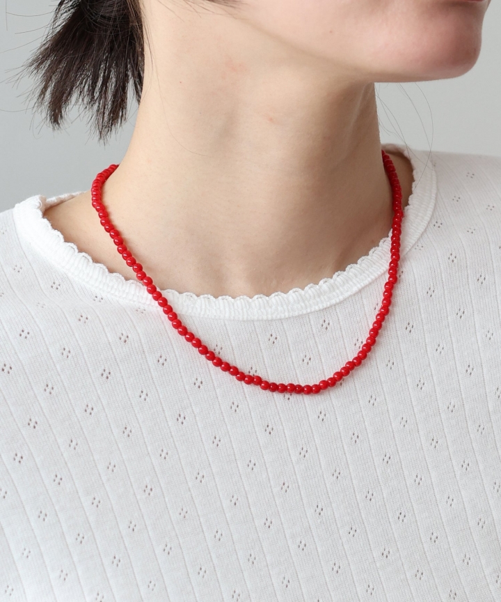 ミニビーズネックレス【ネコポス】