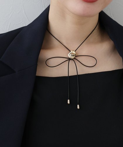 ニュアンスモチーフコードネックレス【ネコポス】 ニュアンスモチーフコードネックレス【ネコポス】