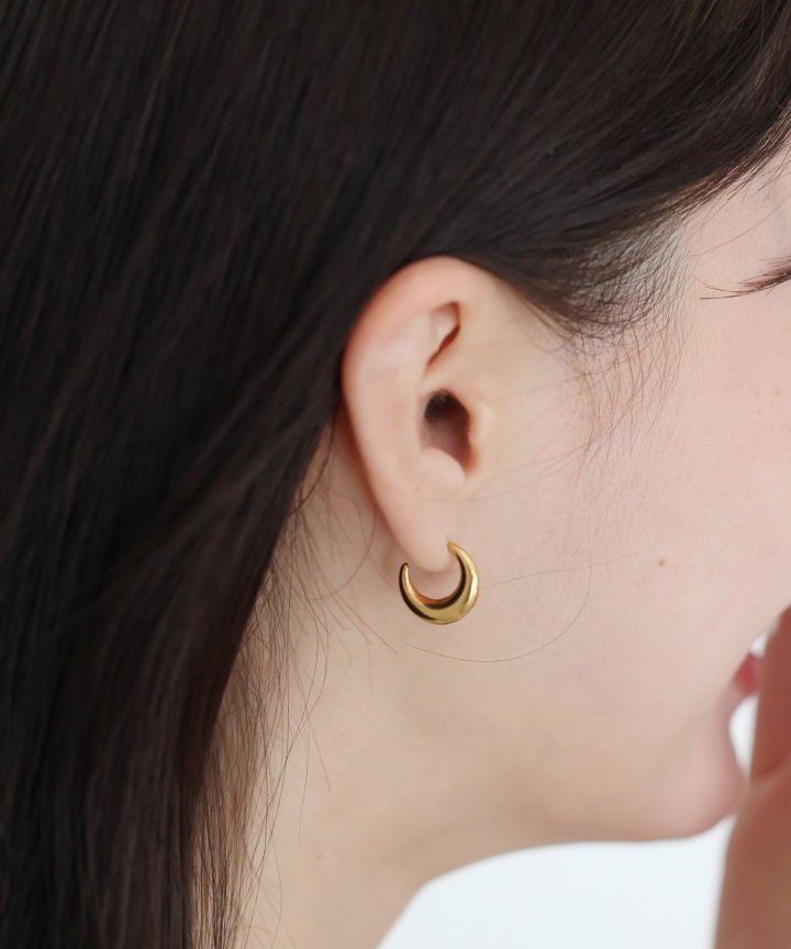 ミニフープピアス / サージカルステンレス【ネコポス】