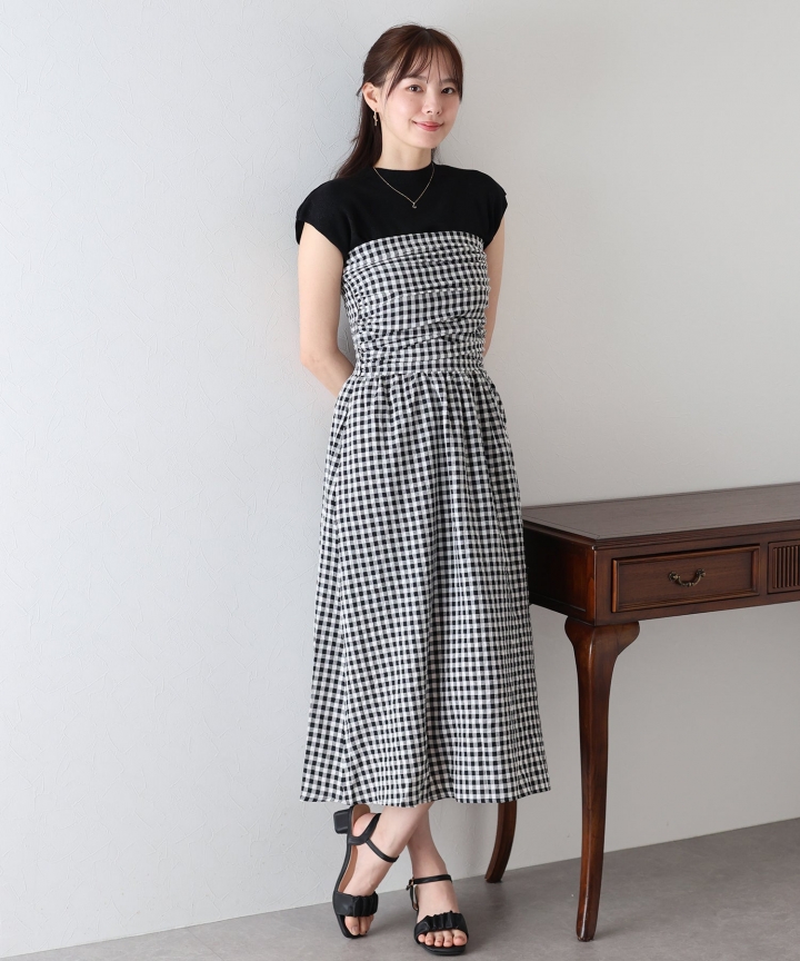 【SALE】タックベアワンピース