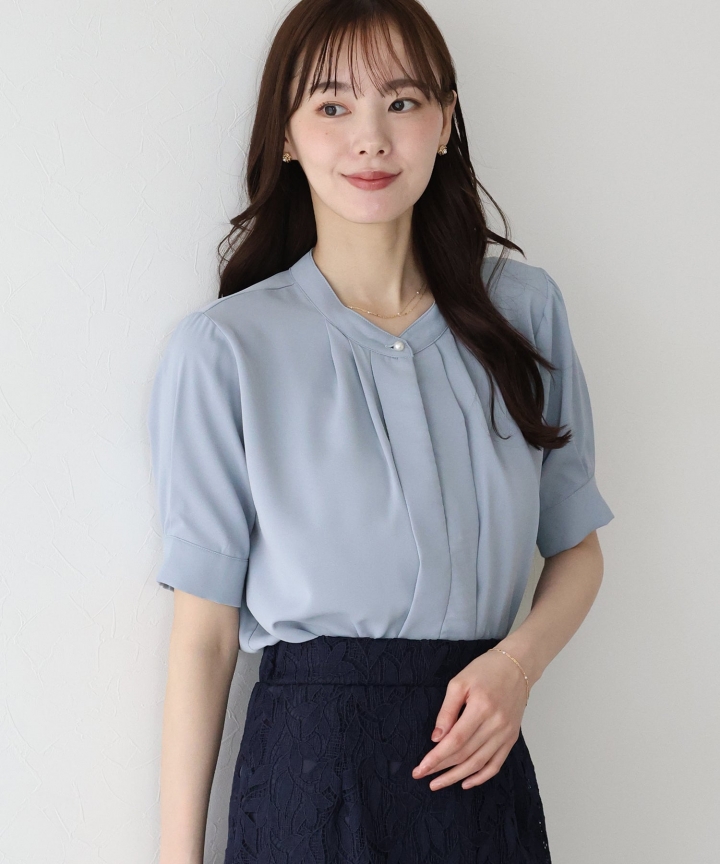 2way半袖ブラウス【ネコポス】