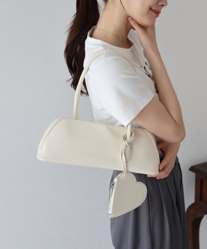 【SALE】ハートポーチ付きフルートショルダーバッグ 【SALE】ハートポーチ付きフルートショルダーバッグ