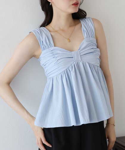 【SALE】リボンキャミソール【ネコポス】 【SALE】リボンキャミソール【ネコポス】