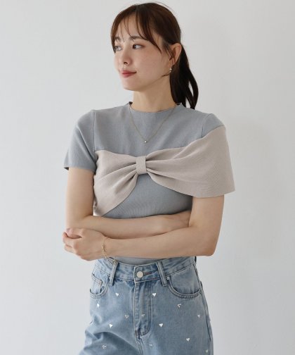 リボンサマーニット【ネコポス】