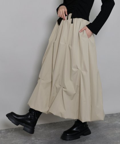 ランダムタックバルーンスカート[J by blue]