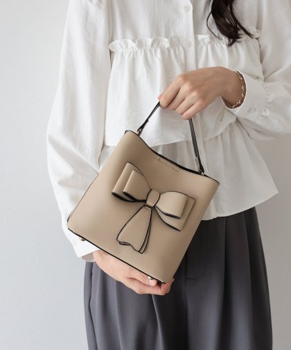 リボンモチーフ2wayバッグ リボンモチーフ2wayバッグ