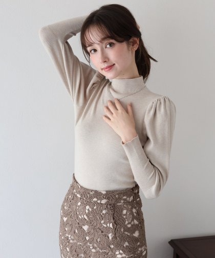 ボリュームパフスリーブニット ボリュームパフスリーブニット