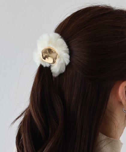 メタルプレートファーシュシュ 【ネコポス】 メタルプレートファーシュシュ 【ネコポス】