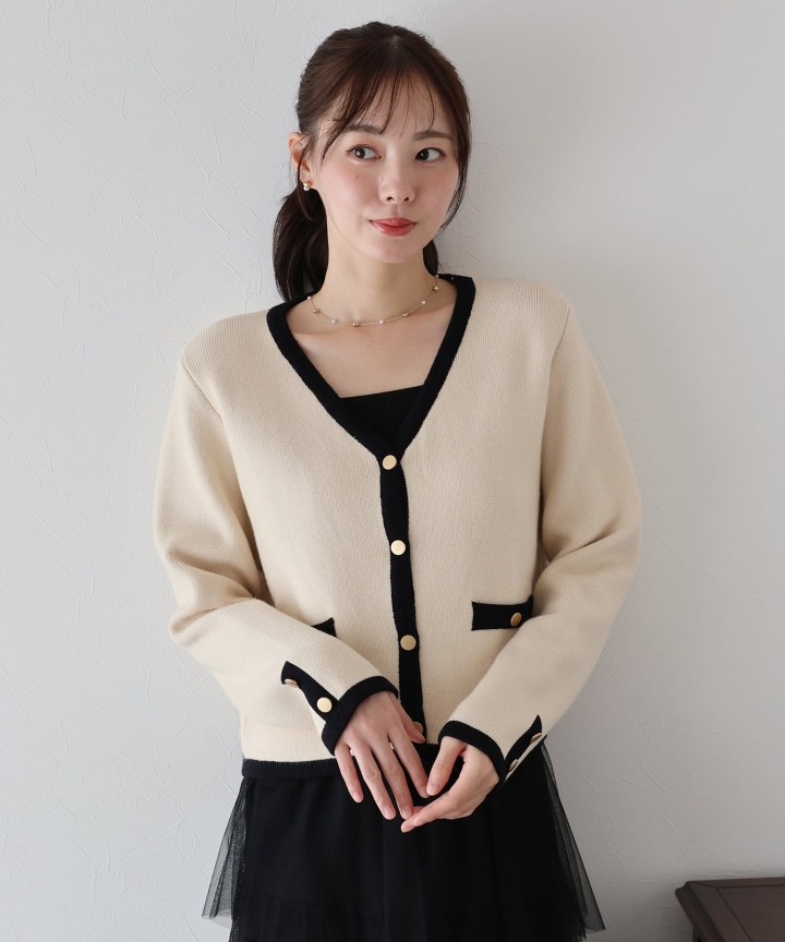 Ⅴネックニットジャケット