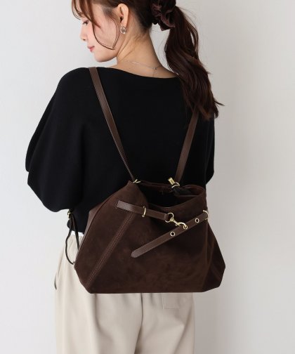 3wayスウェードフロントベルトバッグ 3wayスウェードフロントベルトバッグ