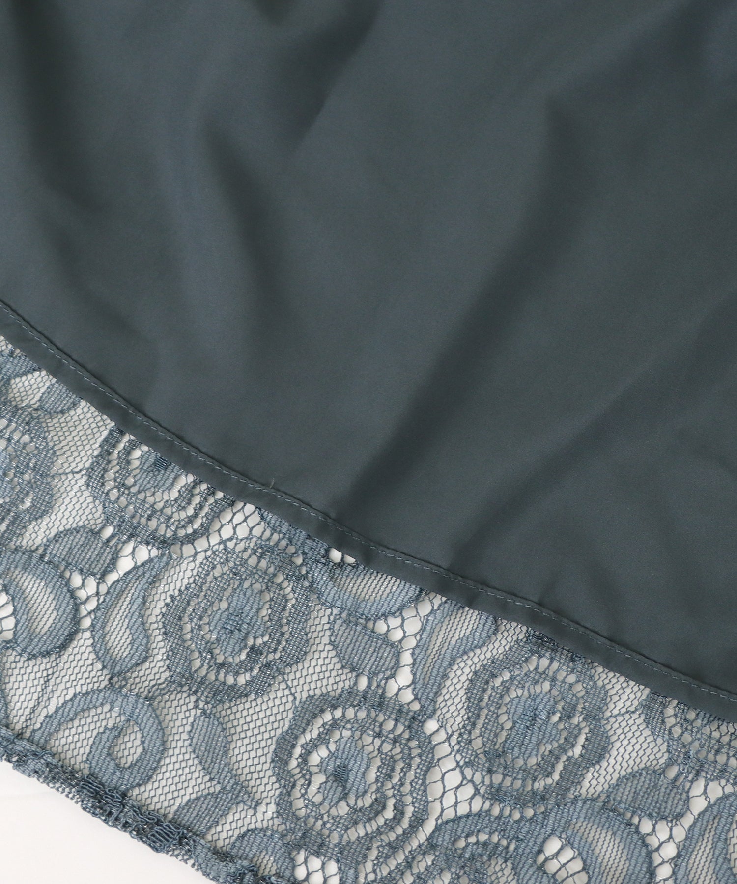 【SALE】配色パイピングレースパーティードレス