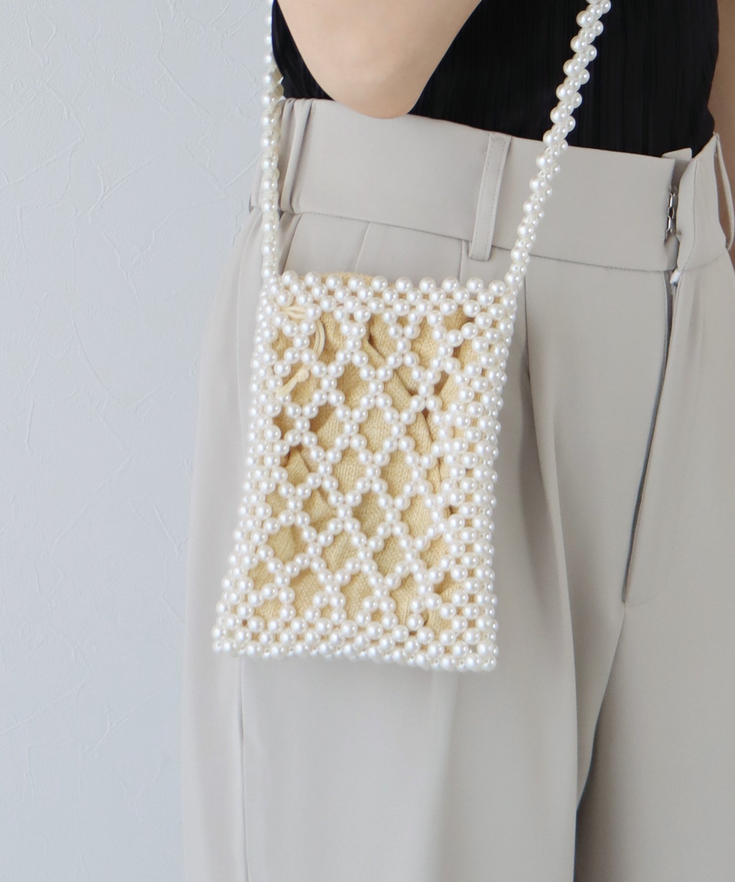 【SALE】2WAYパールショルダーバッグ