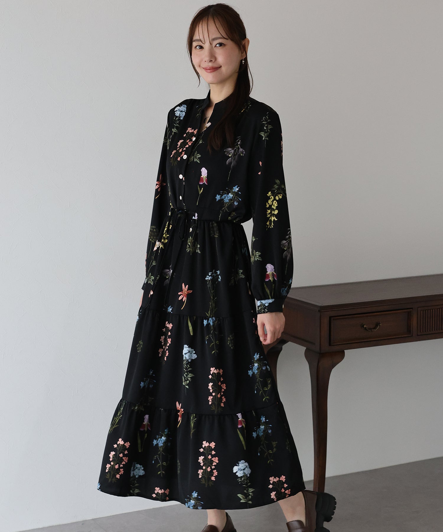 ティアードワンピース