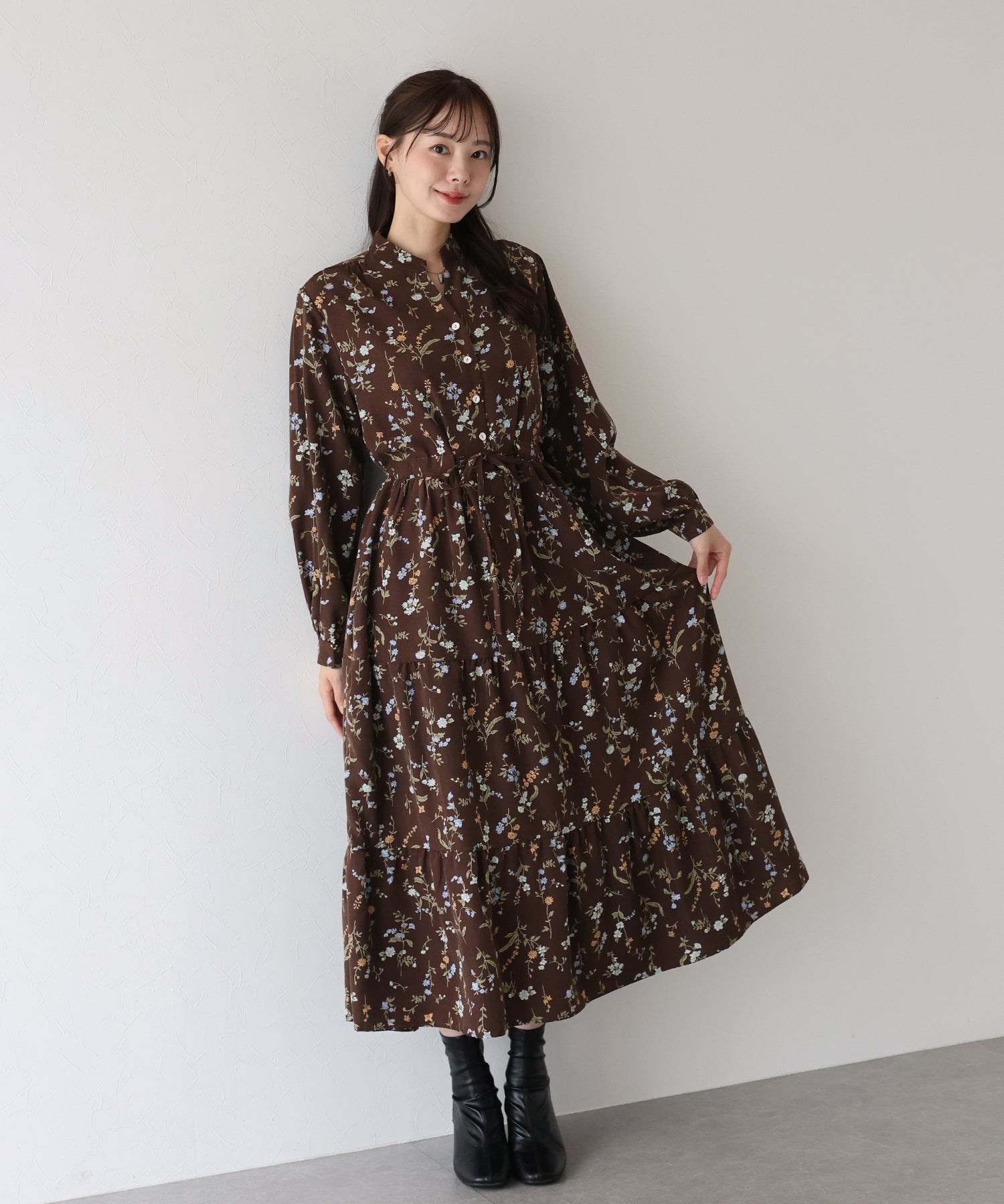 ティアードワンピース