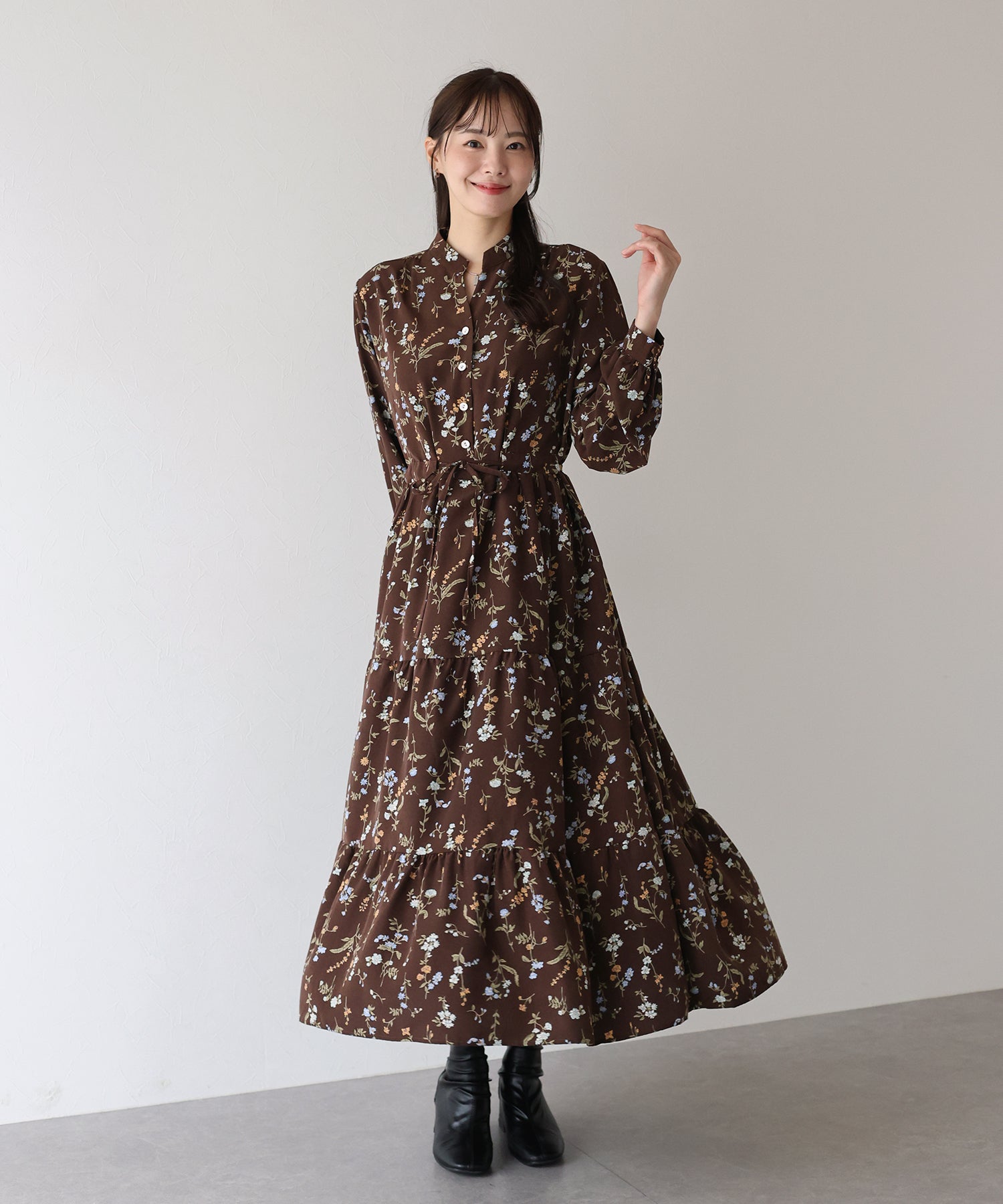 ティアードワンピース