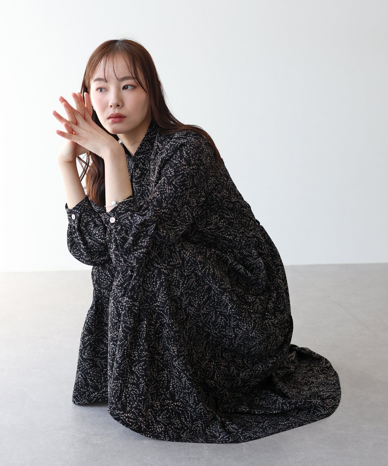 ティアードワンピース