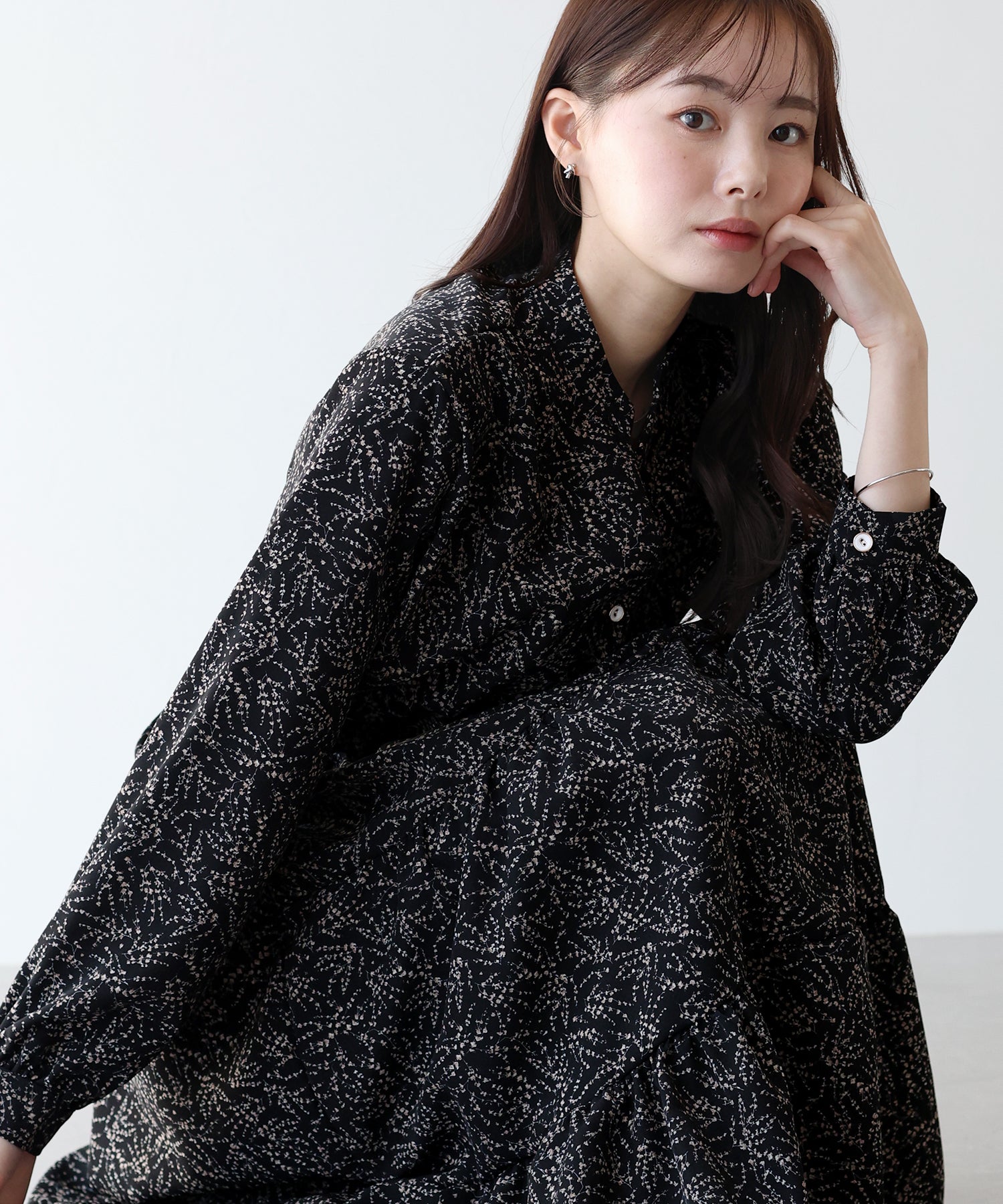 ティアードワンピース