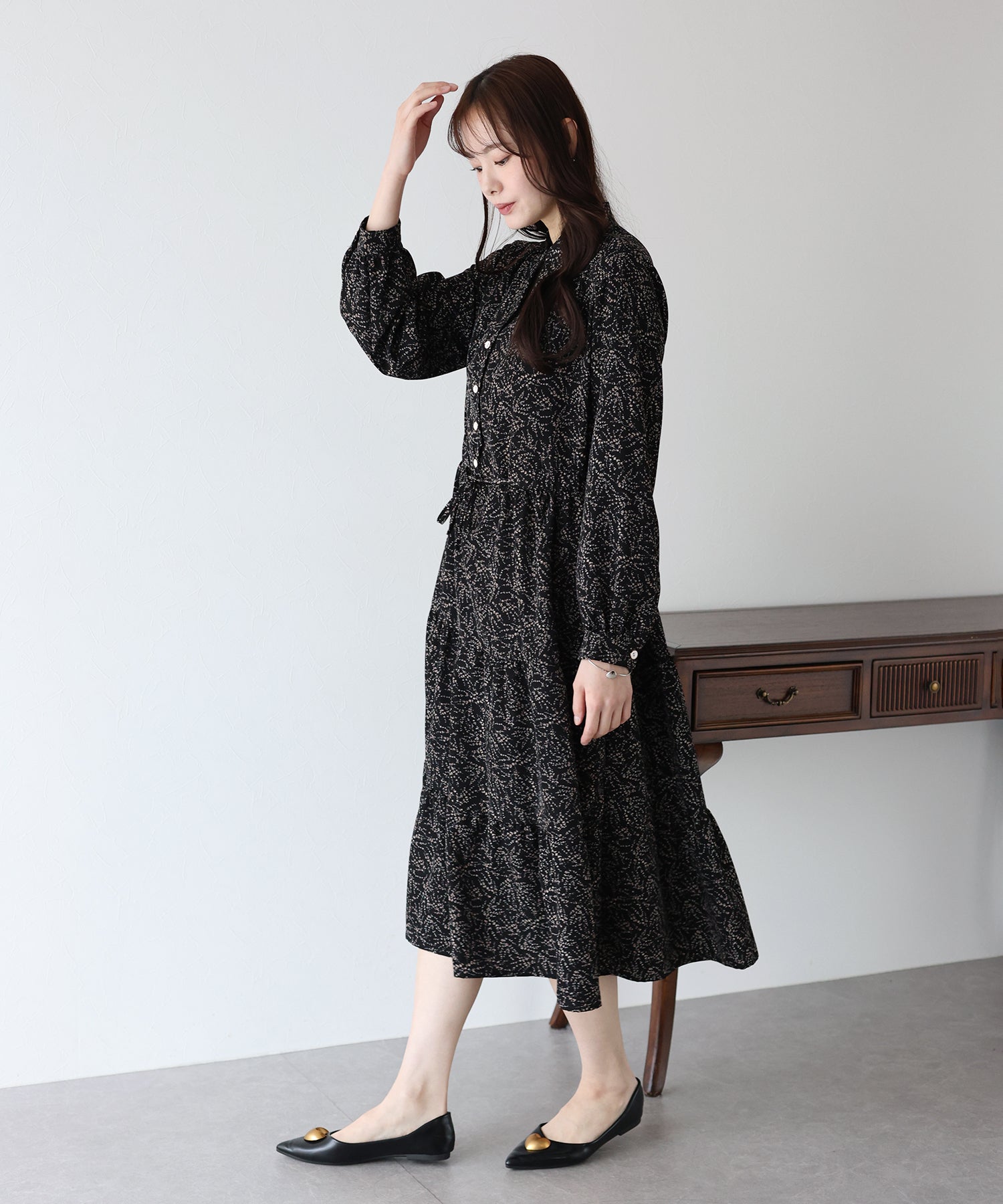 ティアードワンピース