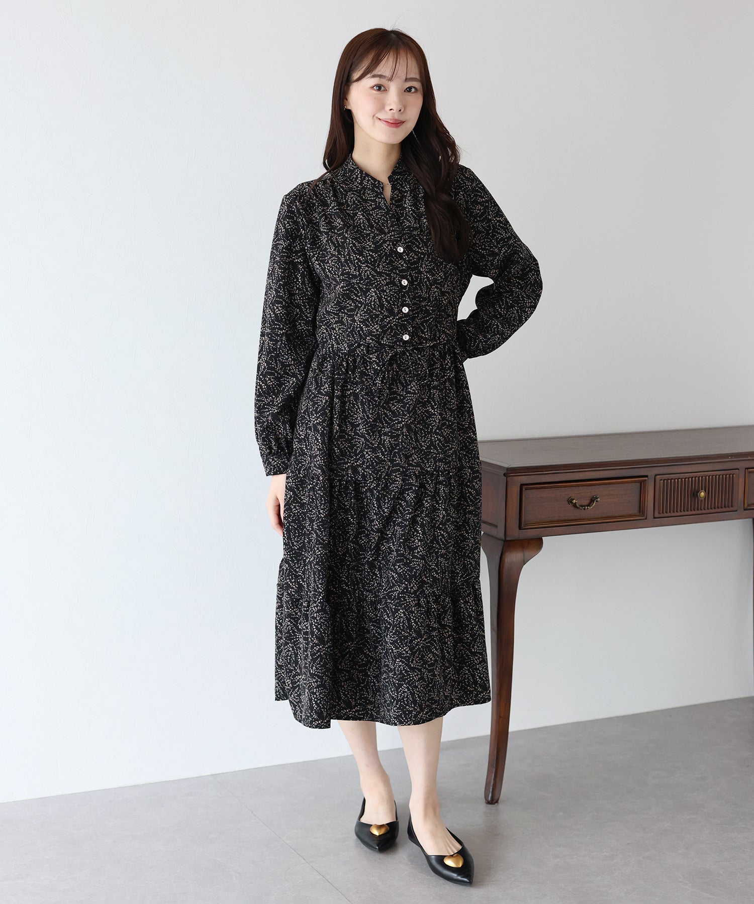 ティアードワンピース