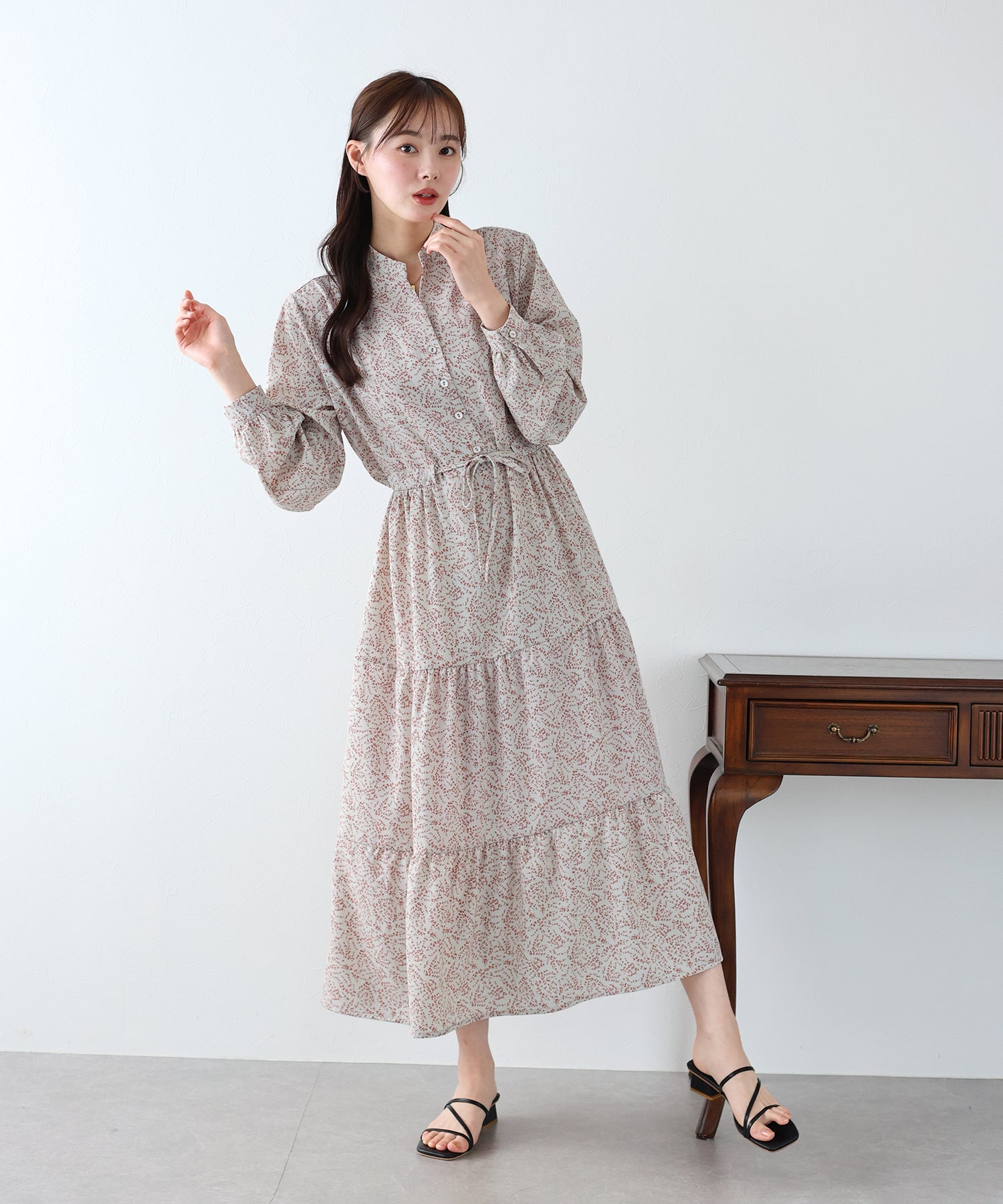 ティアードワンピース