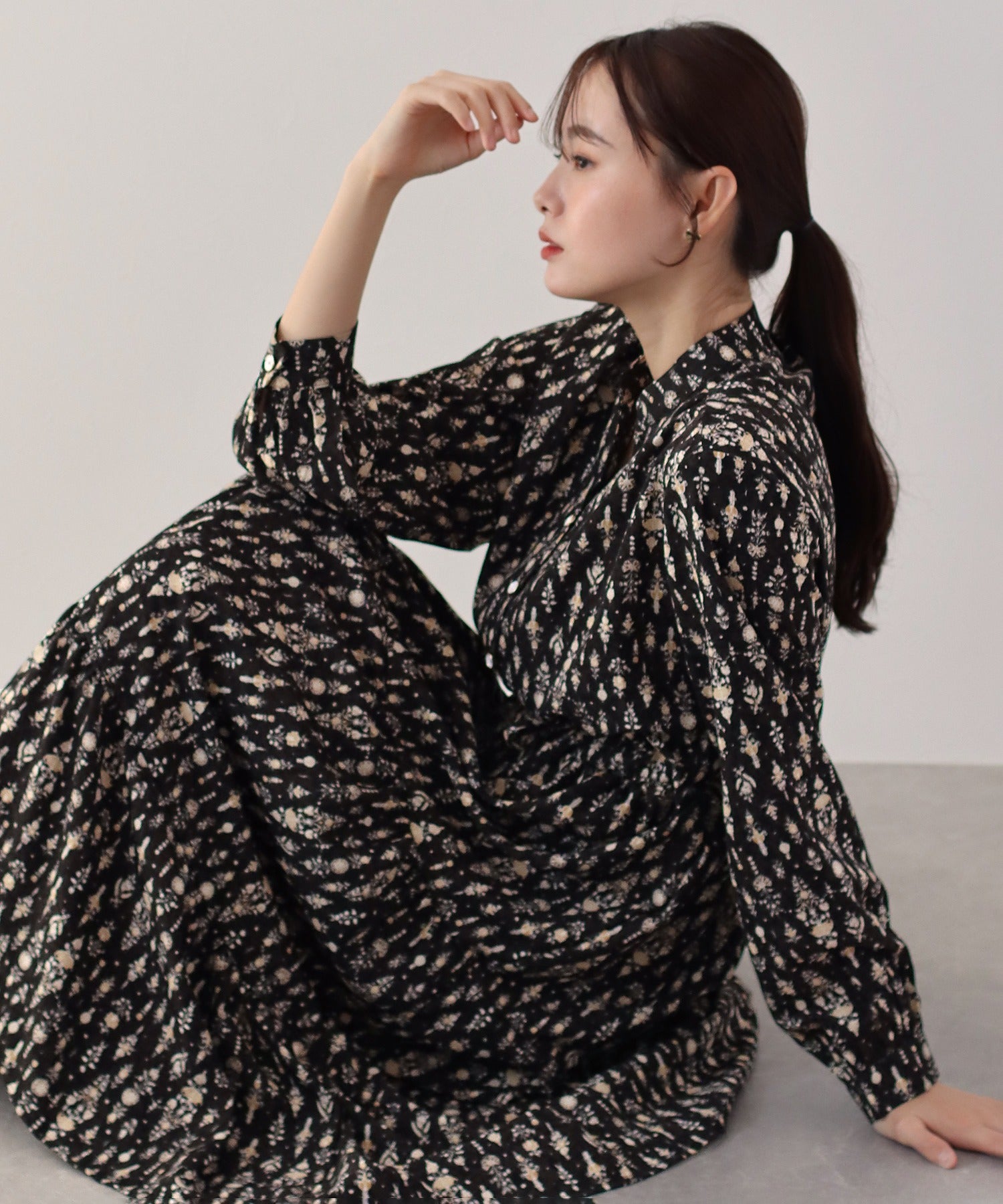 ティアードワンピース