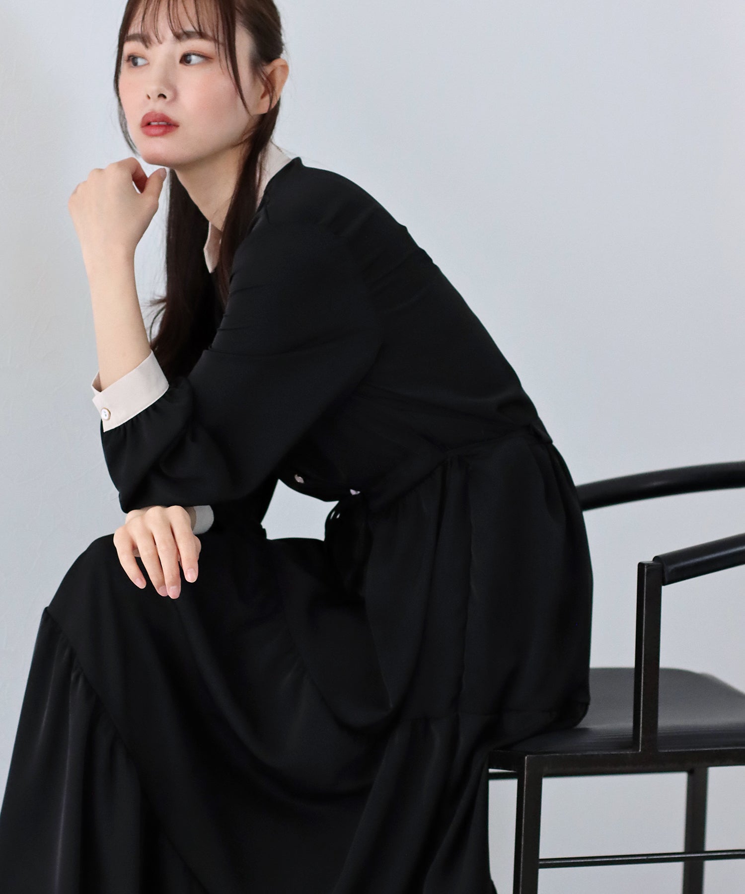 ティアードワンピース