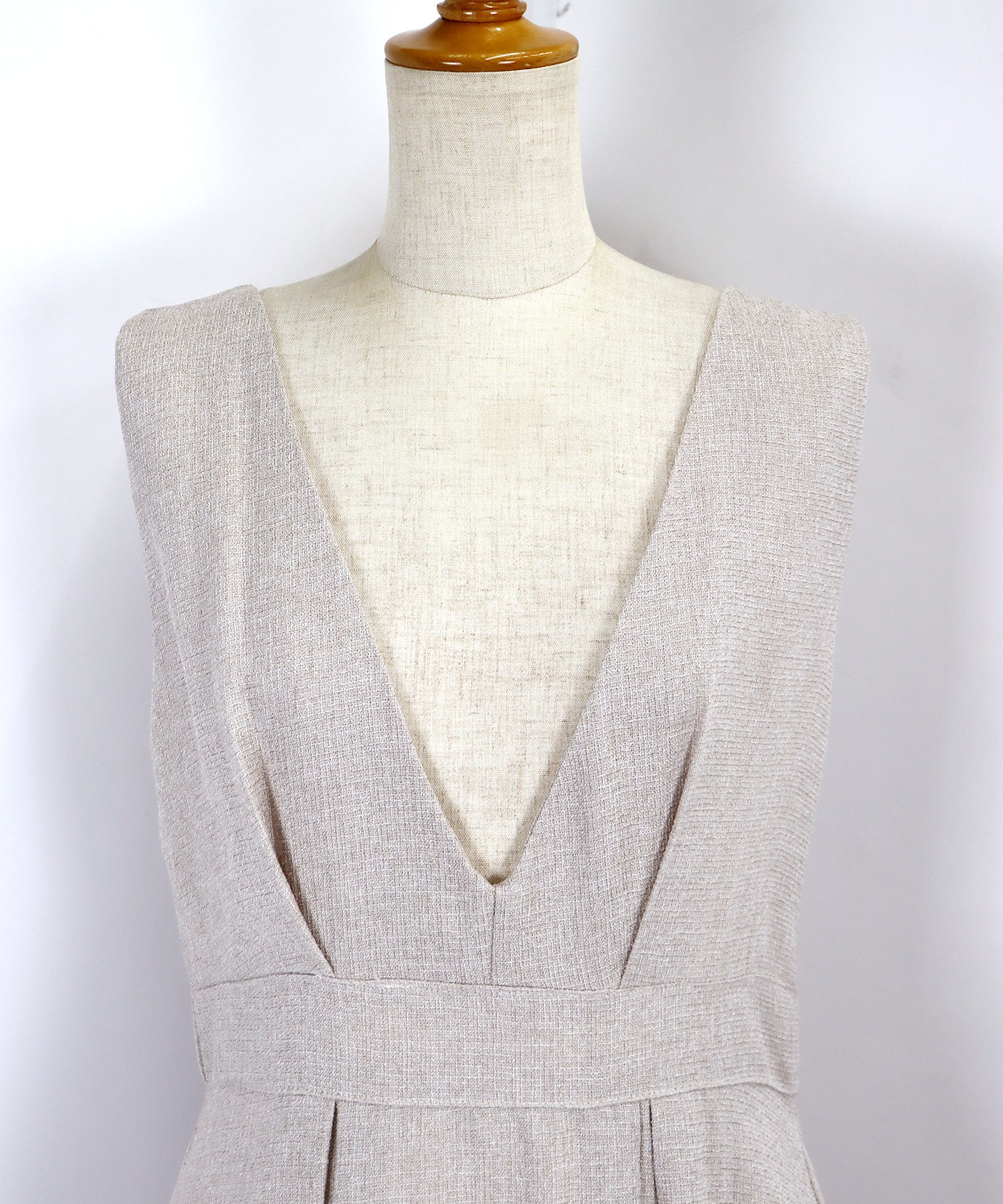 【SALE】ツイード&ツイルフレアジャンスカ