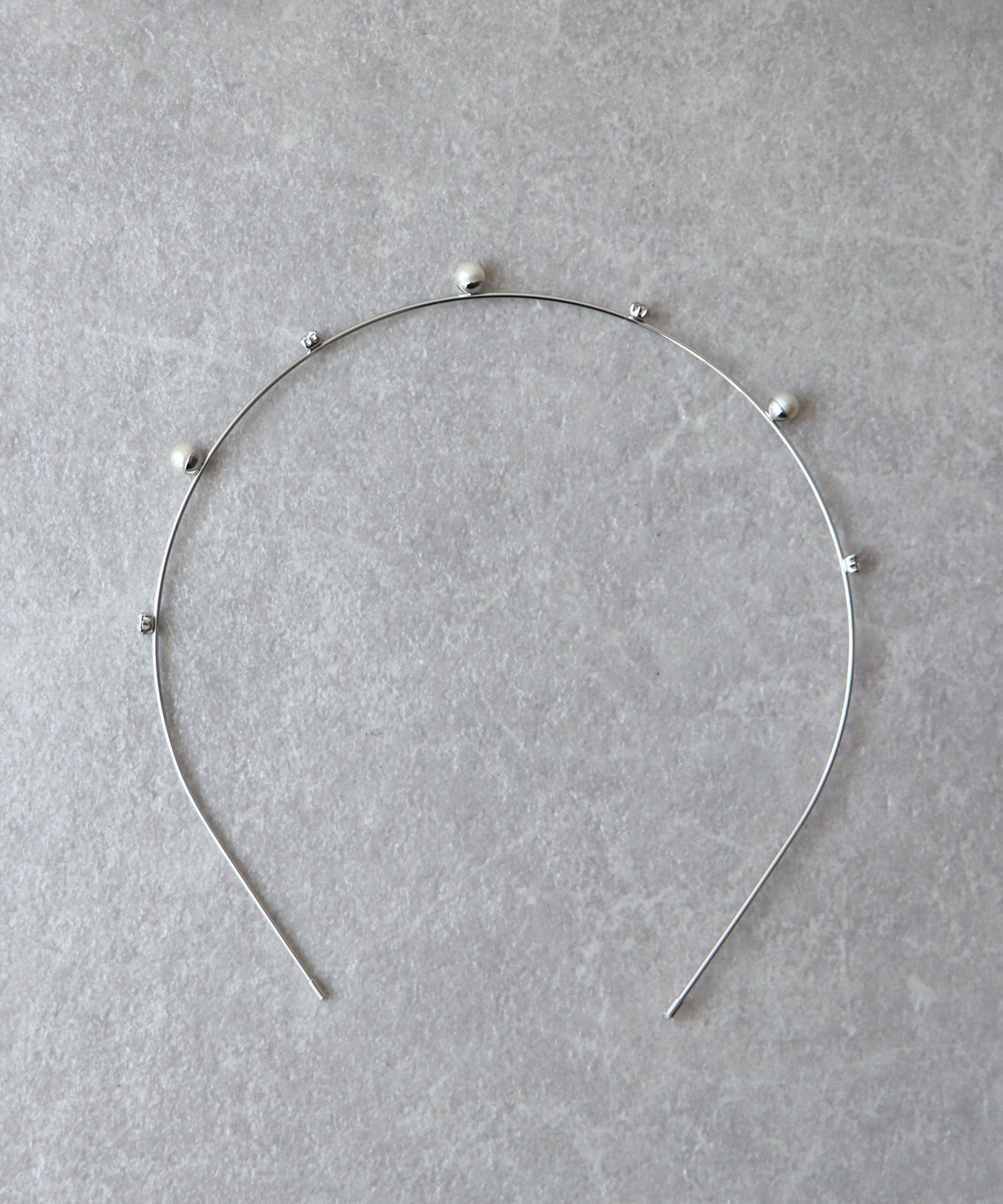 ビジュー&パールカチューシャ【ネコポス】