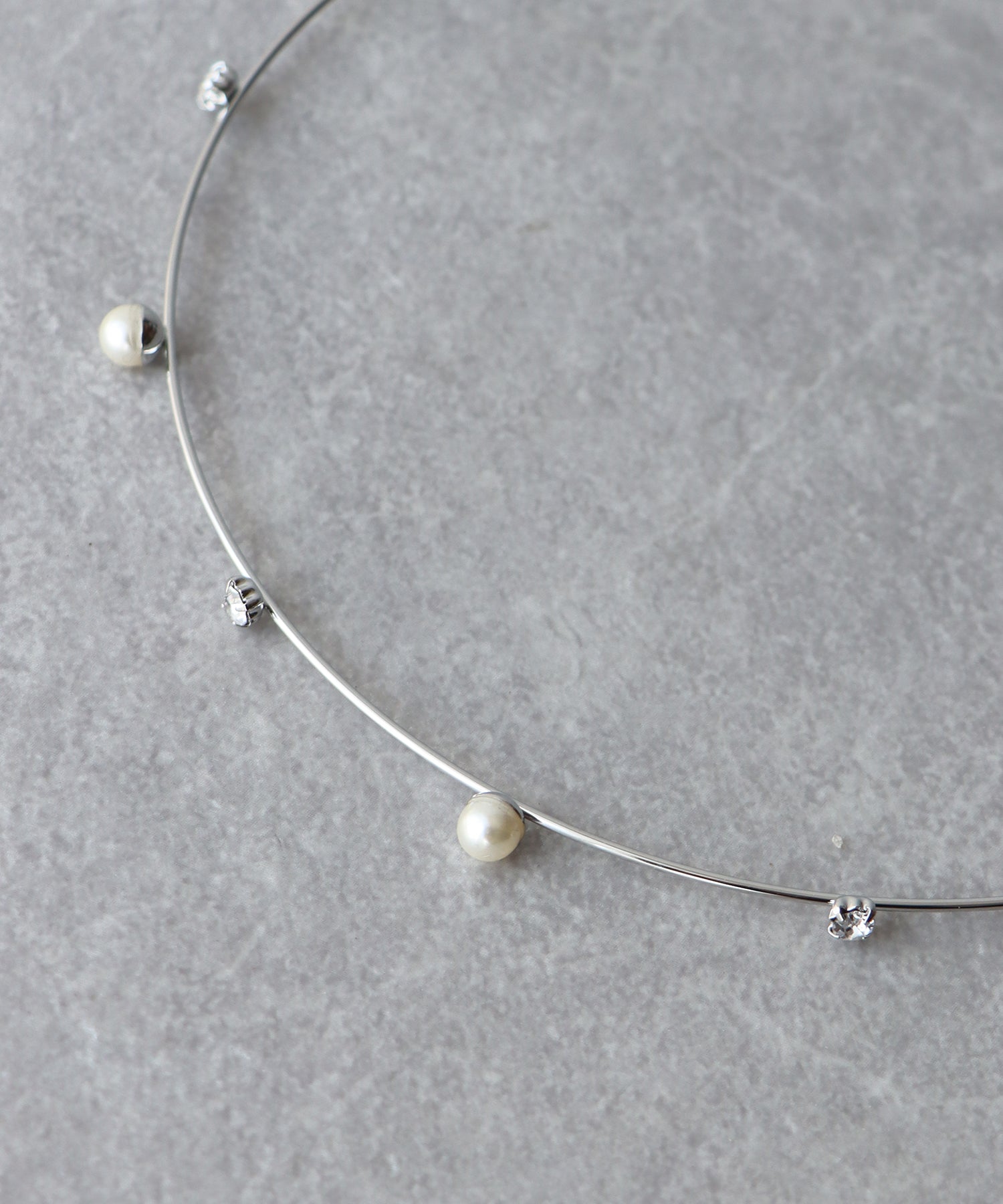 ビジュー&パールカチューシャ【ネコポス】