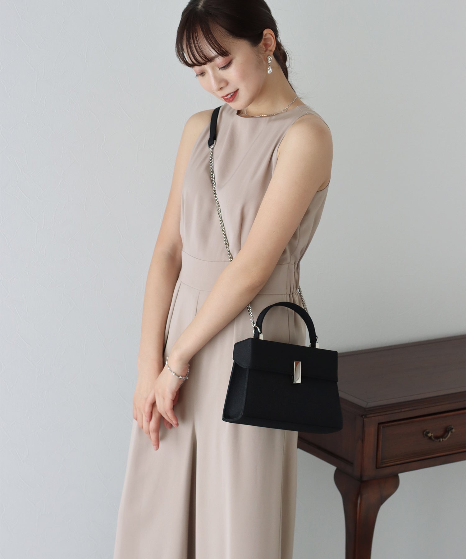 【TIME SALE】パンツドレス オールインワン