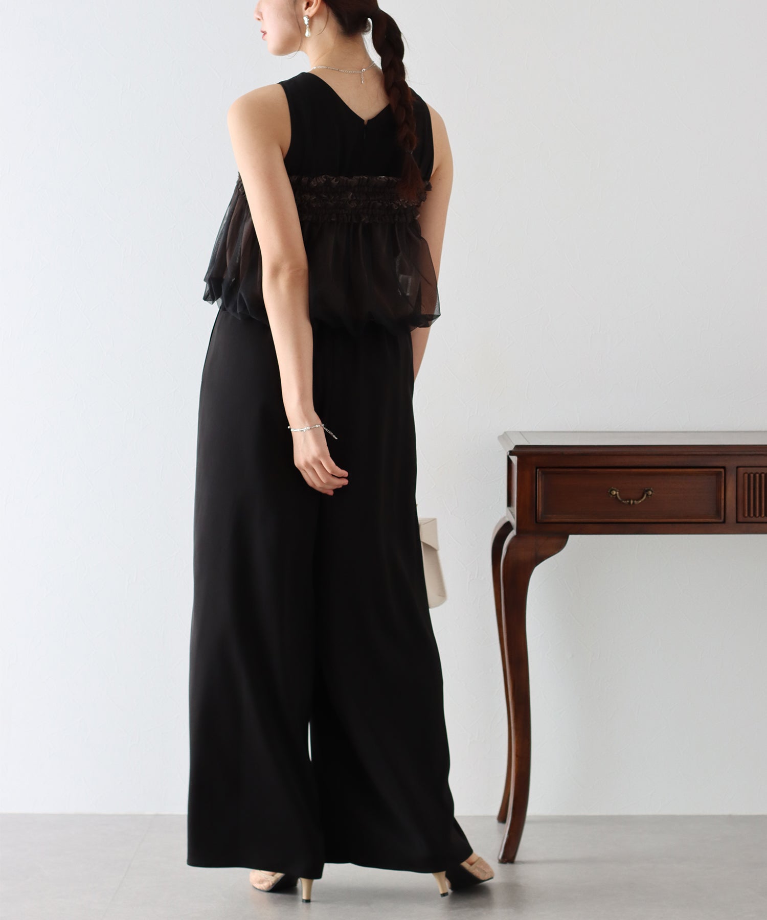 【TIME SALE】パンツドレス オールインワン