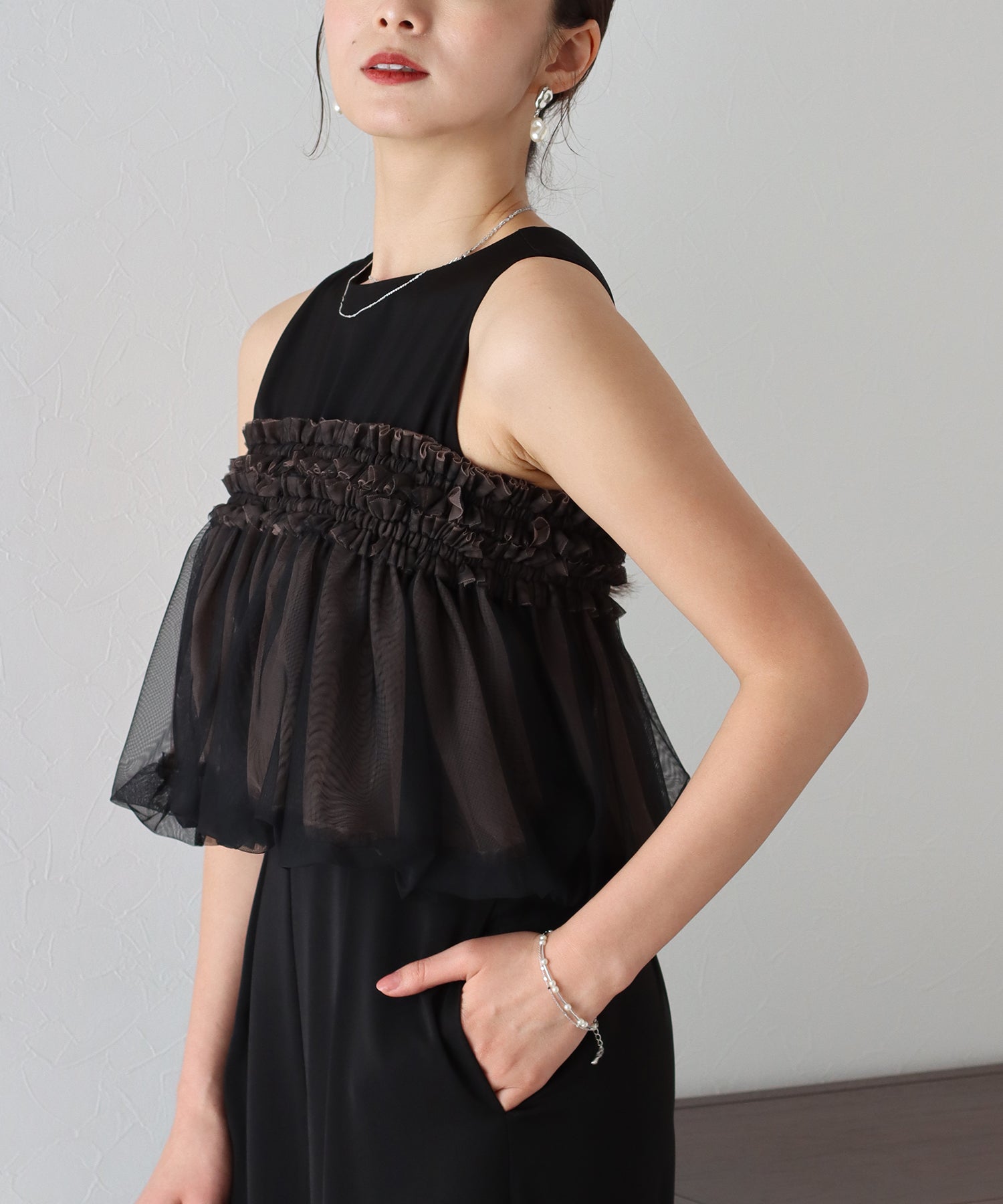 【TIME SALE】パンツドレス オールインワン