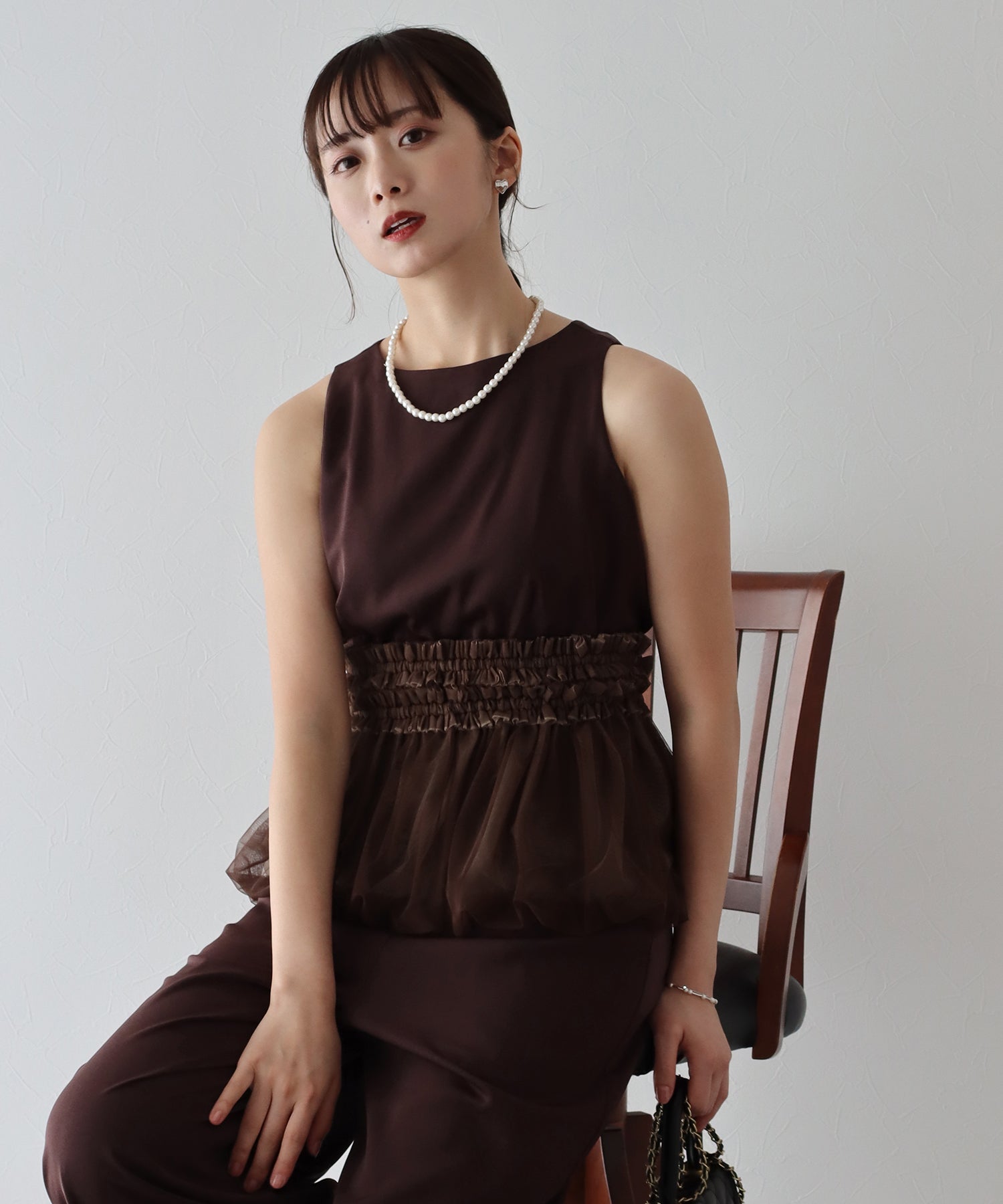 【TIME SALE】パンツドレス オールインワン