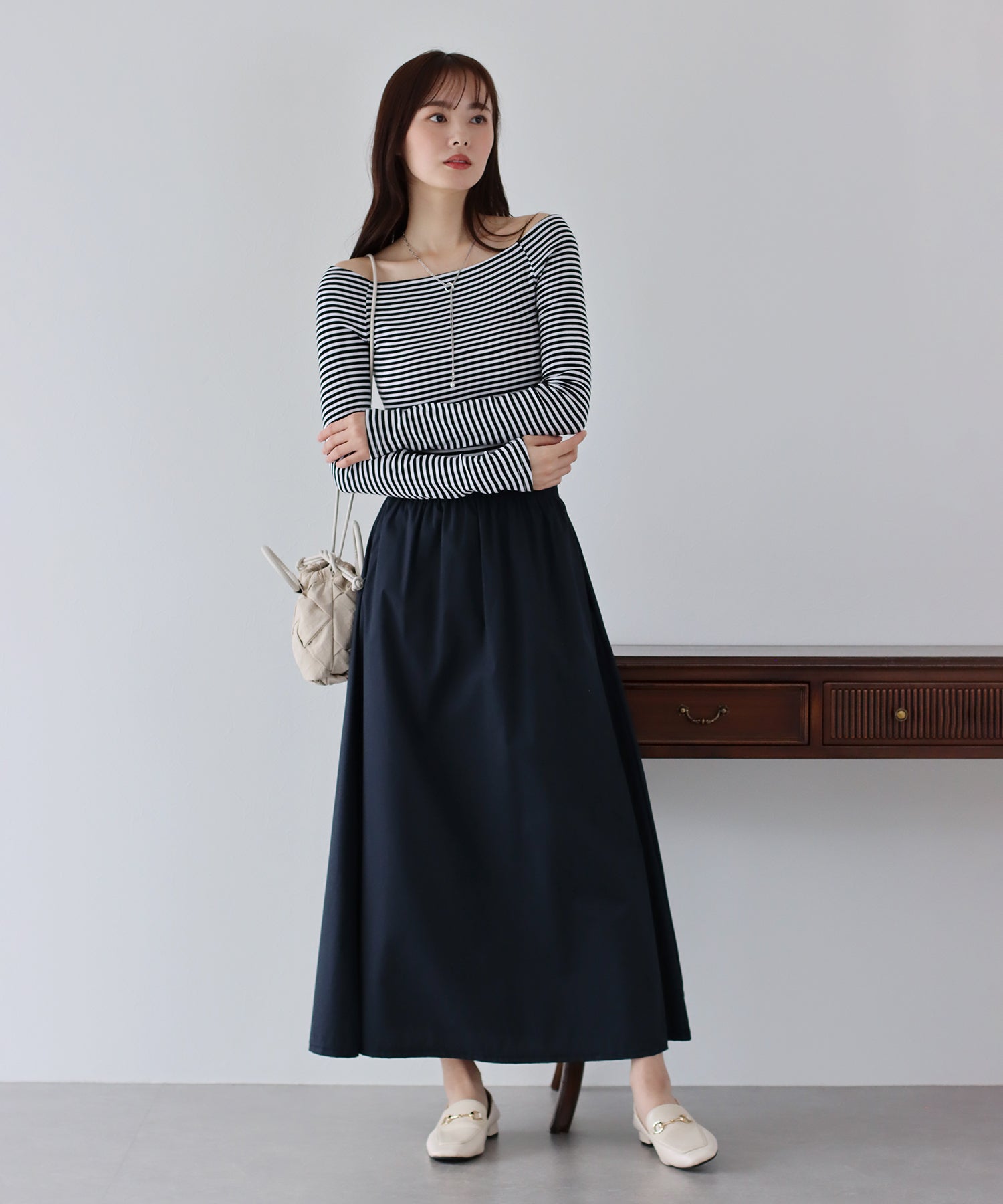 【SALE】コットンロングスカート