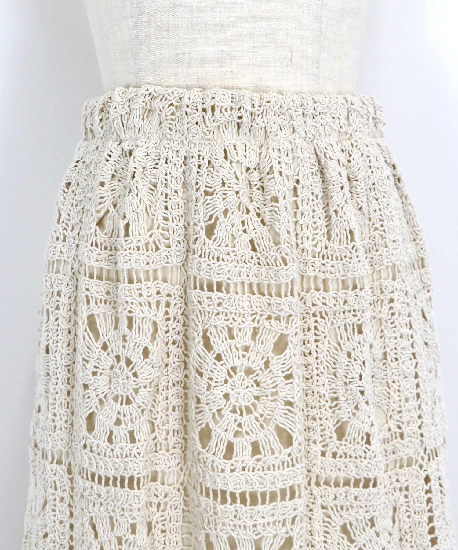 【SALE】クロシェレースロングスカート