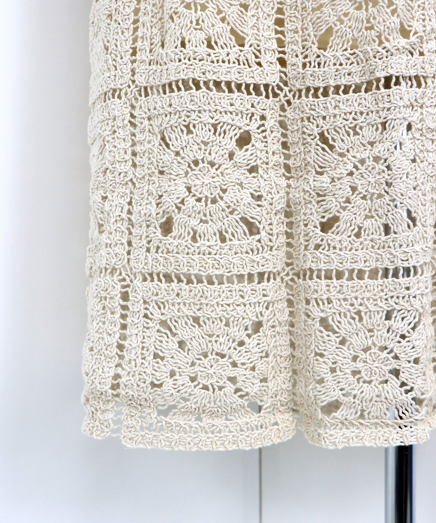 【SALE】クロシェレースロングスカート